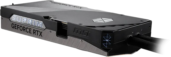 MSI GeForce RTX 5090 SUPRIM LIQUID OC - Side