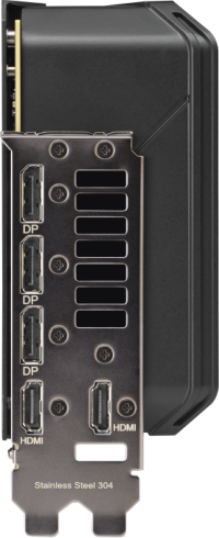 Asus ROG Strix GeForce RTX 5070 Ti - Outputs