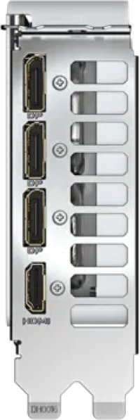 Gigabyte GeForce RTX 5060 AERO OC - Outputs