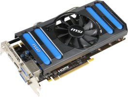 MSI GeForce GTX 660 Ti - Rear