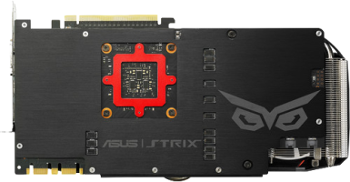 Asus STRIX GTX 980 Ti OC - Rear