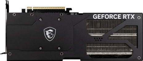 MSI GeForce RTX 5070 Ti VENTUS 3X - Rear