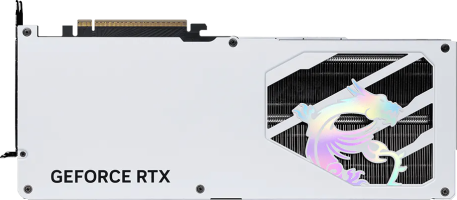 MSI GeForce RTX 5070 GAMING TRIO WHITE - Rear