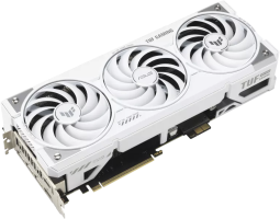 Asus TUF Gaming GeForce RTX 5070 Ti BTF White Edition - Side