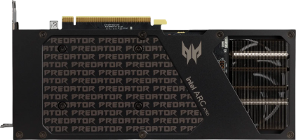 Acer Predator BiFrost Intel Arc A750 OC - Rear
