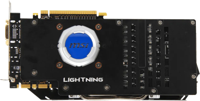 MSI GeForce GTX 770 LIGHTNING - Rear