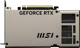 MSI GeForce RTX 5060 Ti INSPIRE 2X OC - Rear
