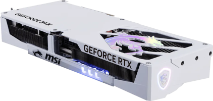 MSI GeForce RTX 5070 Ti GAMING TRIO WHITE - Side
