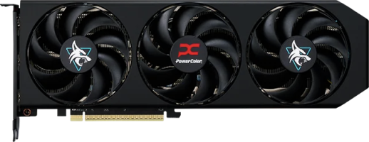 PowerColor Hellhound AMD Radeon RX 9060 XT - Front
