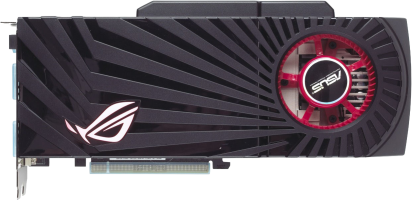 Asus ROG Matrix GTX 285 - Front