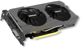 Inno3D GeForce RTX 3050 TWIN X2 - Front