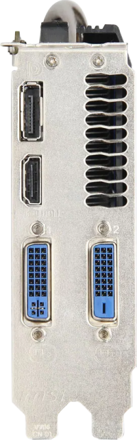 MSI GeForce GTX 660 Ti - Outputs