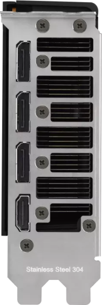 Asus TURBO Radeon AI PRO R9700 - Outputs