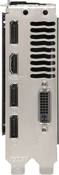 MSI GeForce GTX 980 Ti SEA HAWK - Outputs