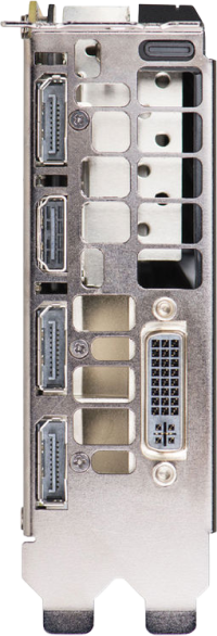 EVGA GeForce GTX 980 Ti SC - Outputs