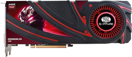 Sapphire Radeon R9 290 - Front