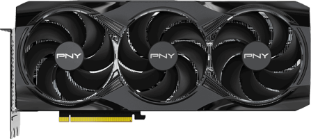 PNY GeForce RTX 5080 Triple Fan GPU - Front