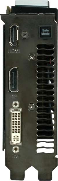 Asus ROG Matrix HD 5870 Platinum - Outputs