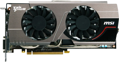 MSI GeForce GTX 680 Twin Frozr - Front