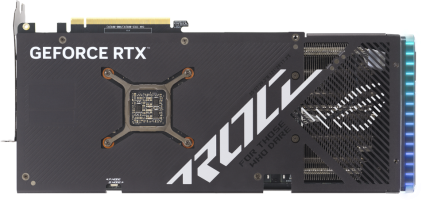 Asus ROG Strix GeForce RTX 4070 OC Edition - Rear