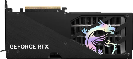 MSI GeForce RTX 5060 Ti GAMING TRIO - Rear