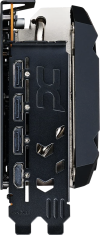 PowerColor Red Devil AMD Radeon RX 9070 XT Backplate Special Edition - Outputs