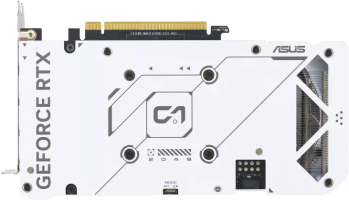 Asus Dual GeForce RTX 4060 White OC Edition - Rear