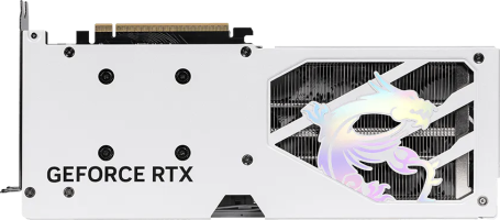 MSI GeForce RTX 5060 GAMING TRIO OC WHITE - Rear