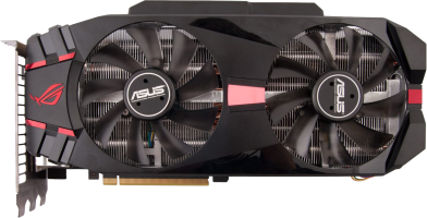 Asus ROG Matrix GTX 580 Platinum - Front