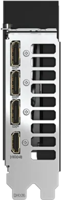 Gigabyte AORUS GeForce RTX 5060 ELITE - Outputs