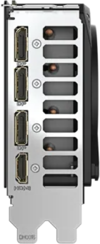 Gigabyte GeForce RTX 5070 WINDFORCE SFF - Outputs
