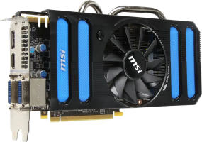 MSI GeForce GTX 660 Ti - Side