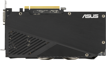 Asus Dual GeForce GTX 1660 SUPER OC Edition - Rear