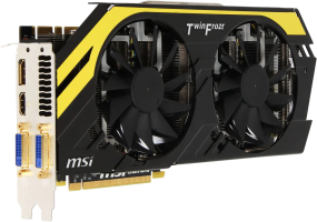 MSI GeForce GTX 680 LIGHTNING - Front