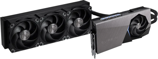 MSI GeForce RTX 5090 SUPRIM LIQUID OC - Front
