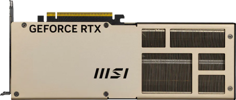 MSI GeForce RTX 5070 INSPIRE 3X - Rear