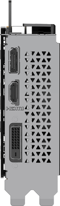 PNY GeForce RTX 3050 6GB VERTO Dual Fan - Outputs