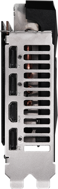 ASRock Radeon RX 6750 XT Challenger Pro OC - Outputs