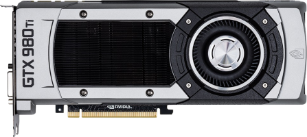 EVGA GeForce GTX 980 Ti Reference - Front