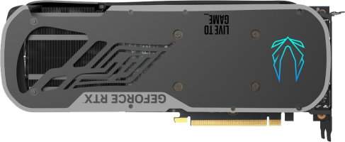 Zotac GeForce RTX 4070 Trinity - Rear
