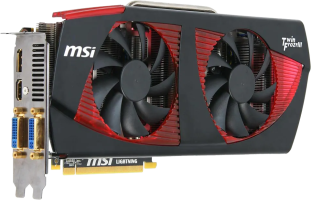MSI GeForce GTX 480 LIGHTNING - Front