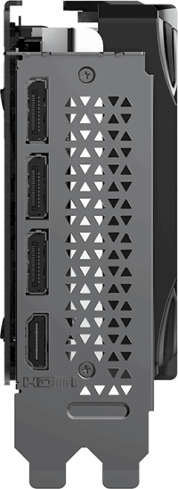 PNY GeForce RTX 5070 Triple Fan - Outputs