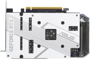 Asus Dual GeForce RTX 3060 White OC Edition - Rear
