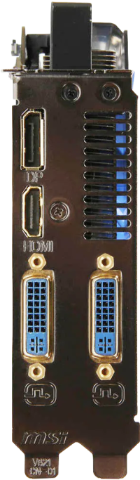 MSI GeForce GTX 580 LIGHTNING Xtreme Edition - Outputs