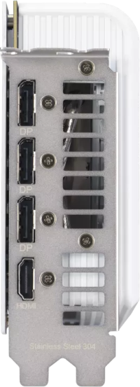 Asus PRIME GeForce RTX 5070 White OC Edition - Outputs