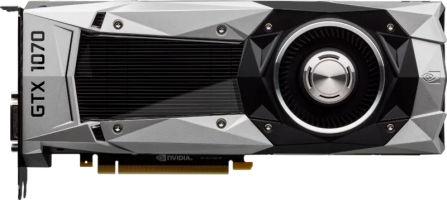 NVIDIA GTX 1070 - Front