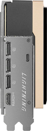 MSI GeForce RTX 5090 LIGHTNING Z - Outputs