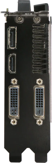 MSI GeForce GTX 760 Gaming OC - Outputs