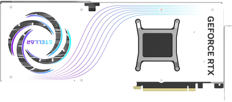 Manli Stellar GeForce RTX 5090 OC - Rear