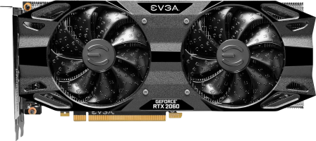 EVGA GeForce RTX 2060 XC GAMING - Front
